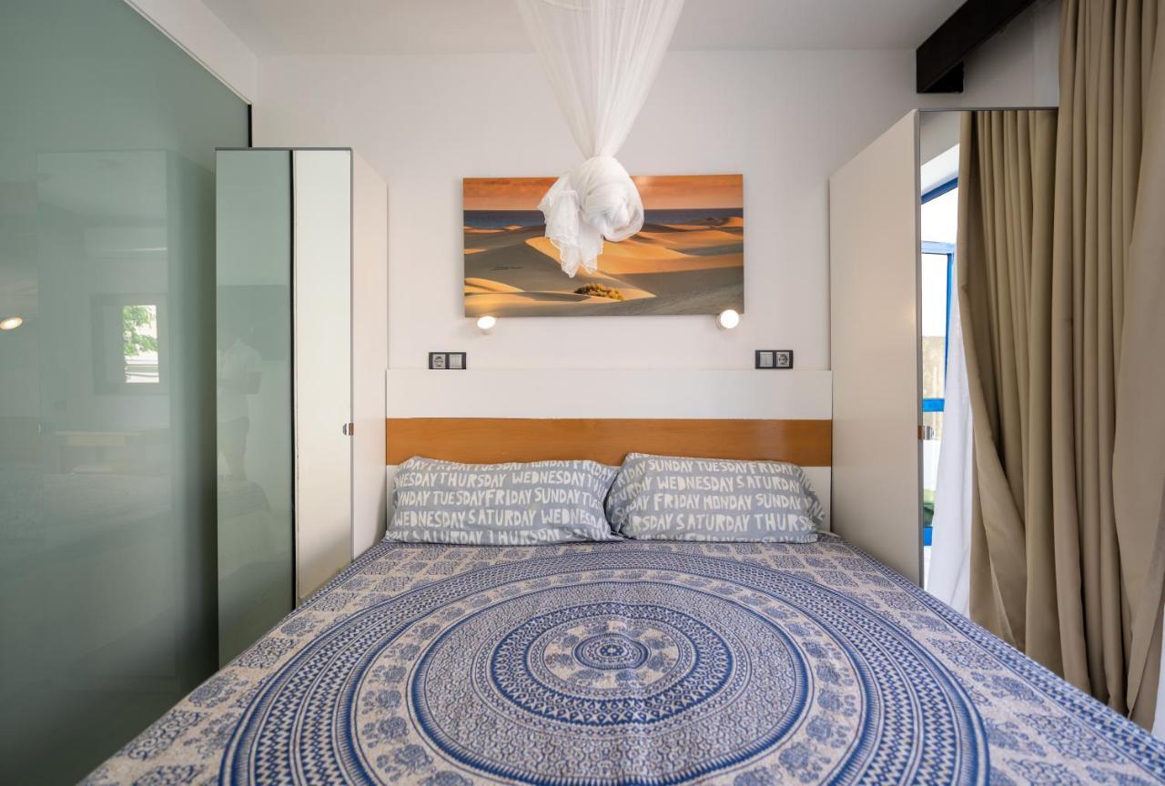 Apartamentos Playa Feliz بلايا ديل إنغلز المظهر الخارجي الصورة