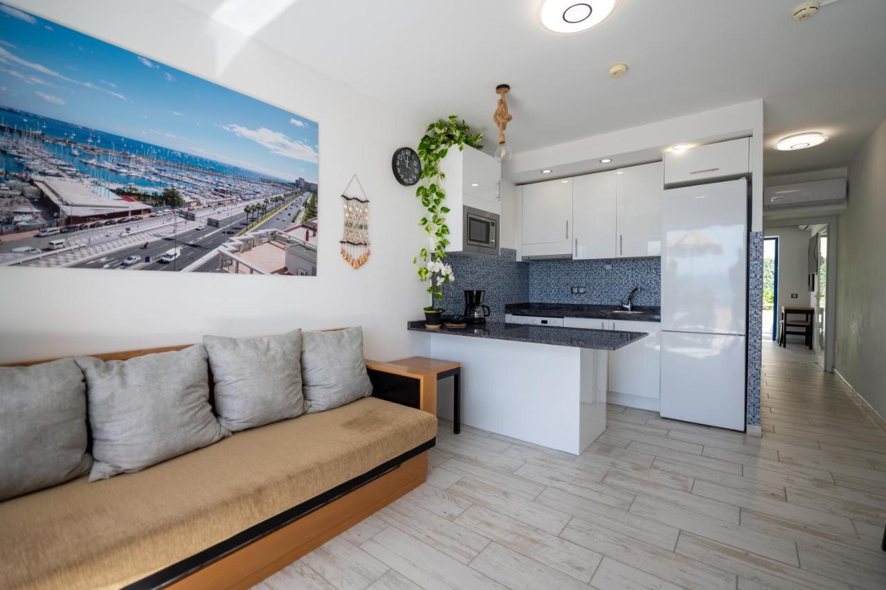 Apartamentos Playa Feliz بلايا ديل إنغلز المظهر الخارجي الصورة