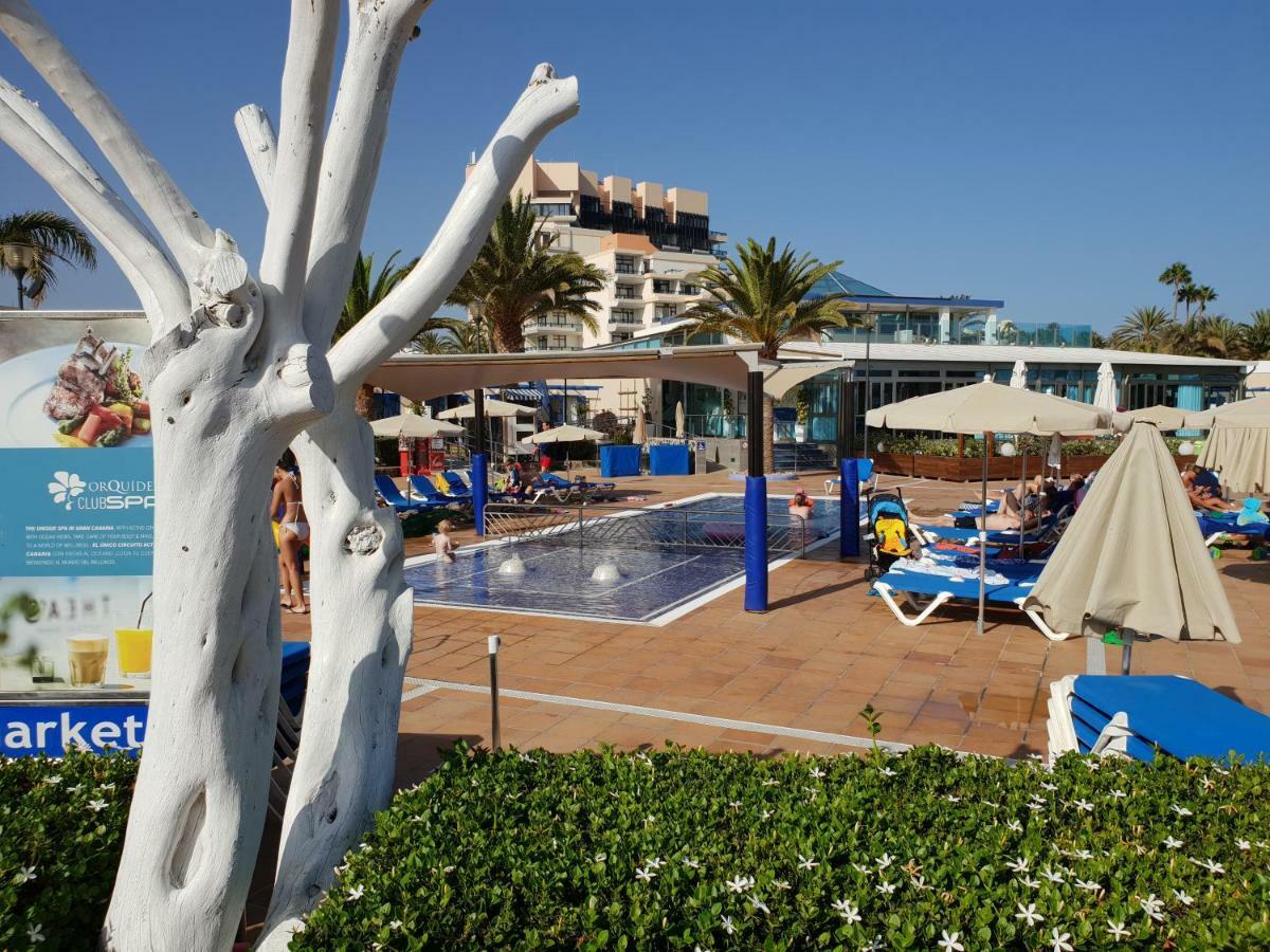 Apartamentos Playa Feliz بلايا ديل إنغلز المظهر الخارجي الصورة